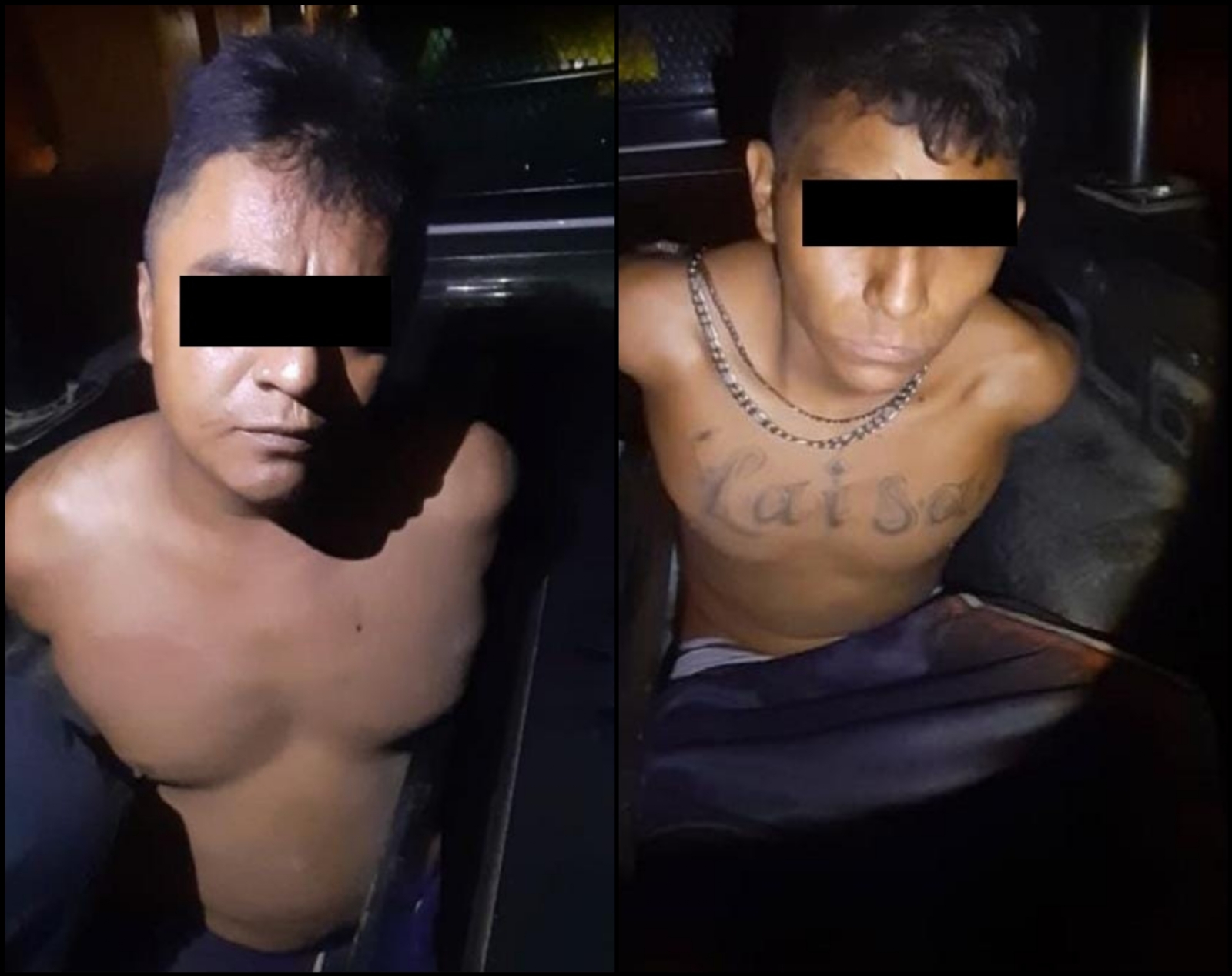 Estos hombres, semanas atrás, habían estado hostigando a los comerciantes por el cobro de derecho de piso