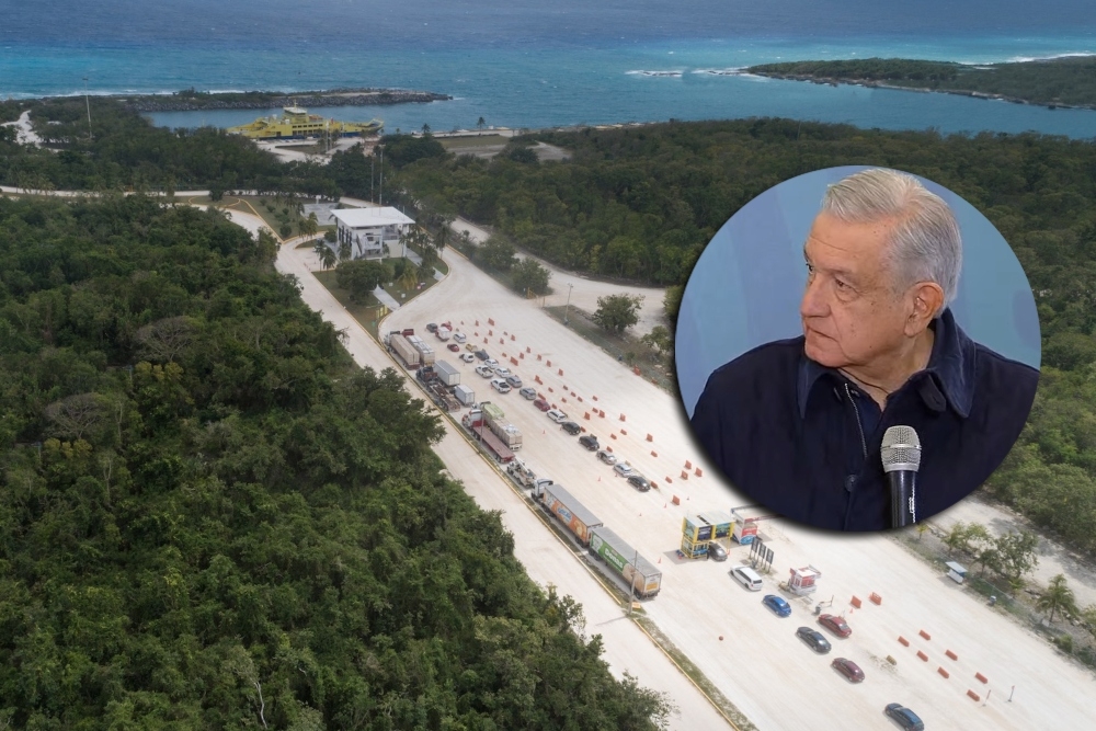 AMLO destacó que Calica requiere de la autorización del Gobierno de México para exportar el material a Estados Unidos
