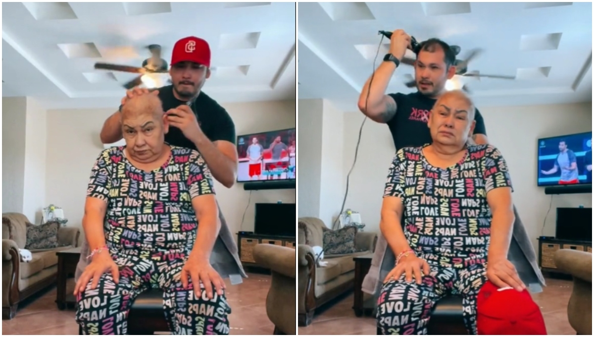 Un joven mexicano compartió su historia de amor hacia su madre, quien padece cáncer, por lo que decidieron cortarse el cabello juntos Un joven mexicano compartió su historia de amor hacia su madre, quien padece cáncer, por lo que decidieron cortarse el cabello juntos