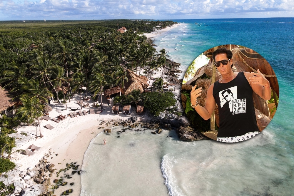 Dos de los hoteles de Roberto Palazuelos en Tulum se encuentran ubicados frente a la playa, como el Diamante K