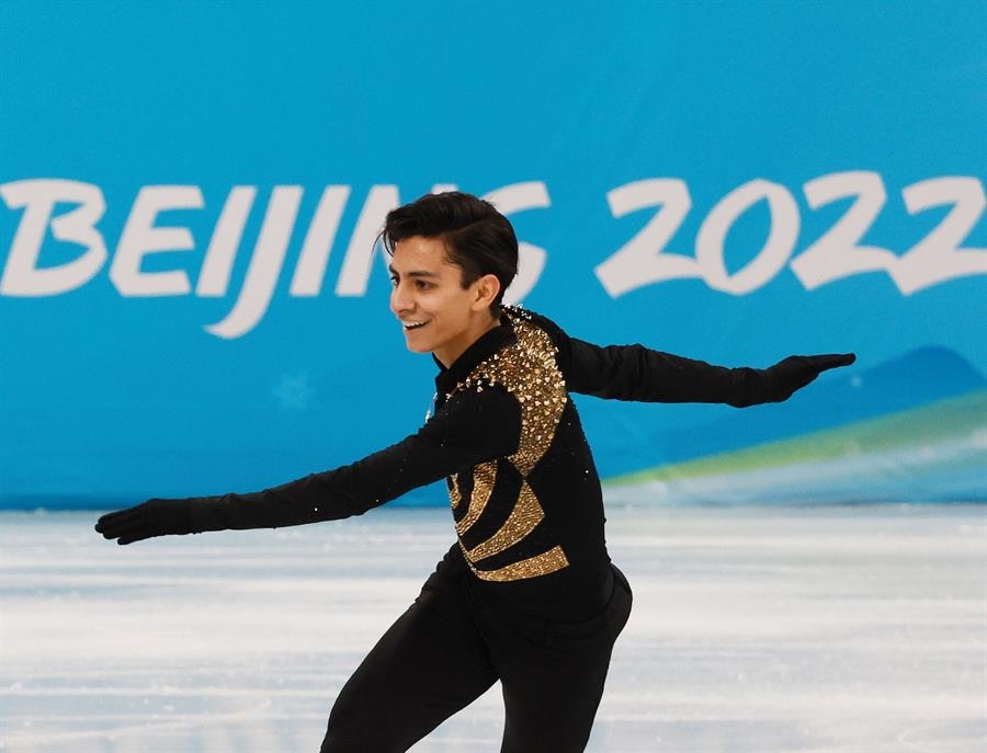 Donovan Carrillo salió muy contento por su participación. Foto: EFE
