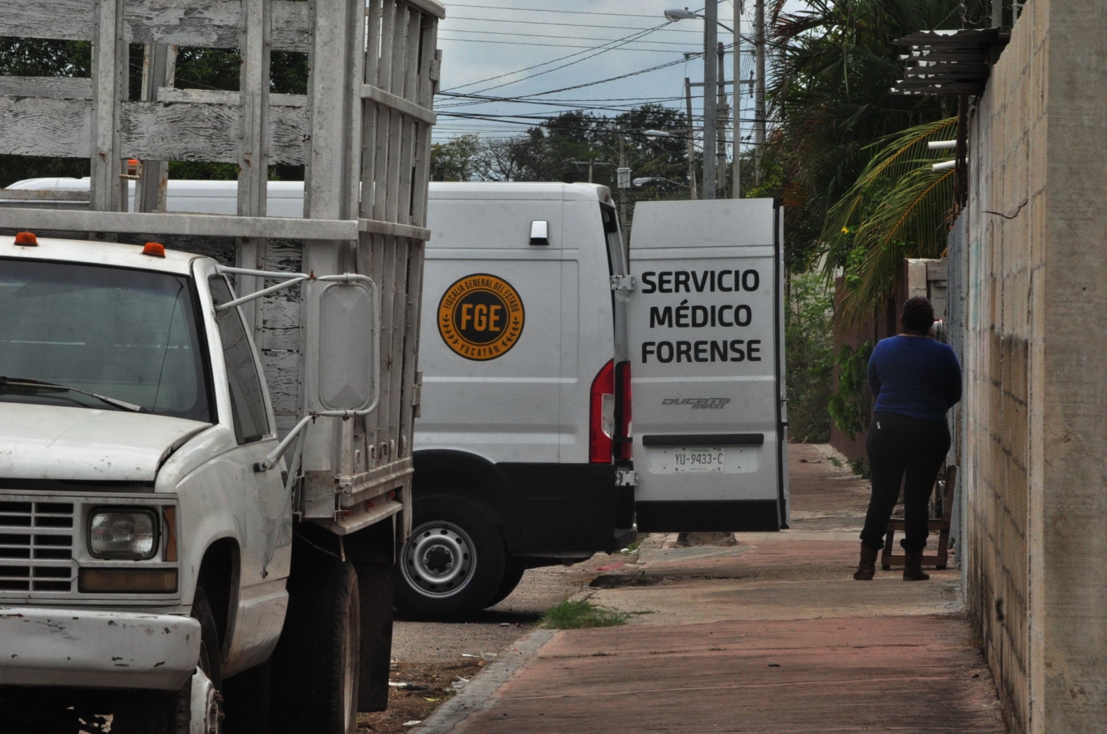 El representante del Ministerio Público dio fe del deceso y personal del Servicio Médico Forense El representante del Ministerio Público dio fe del deceso y personal del Servicio Médico Forense