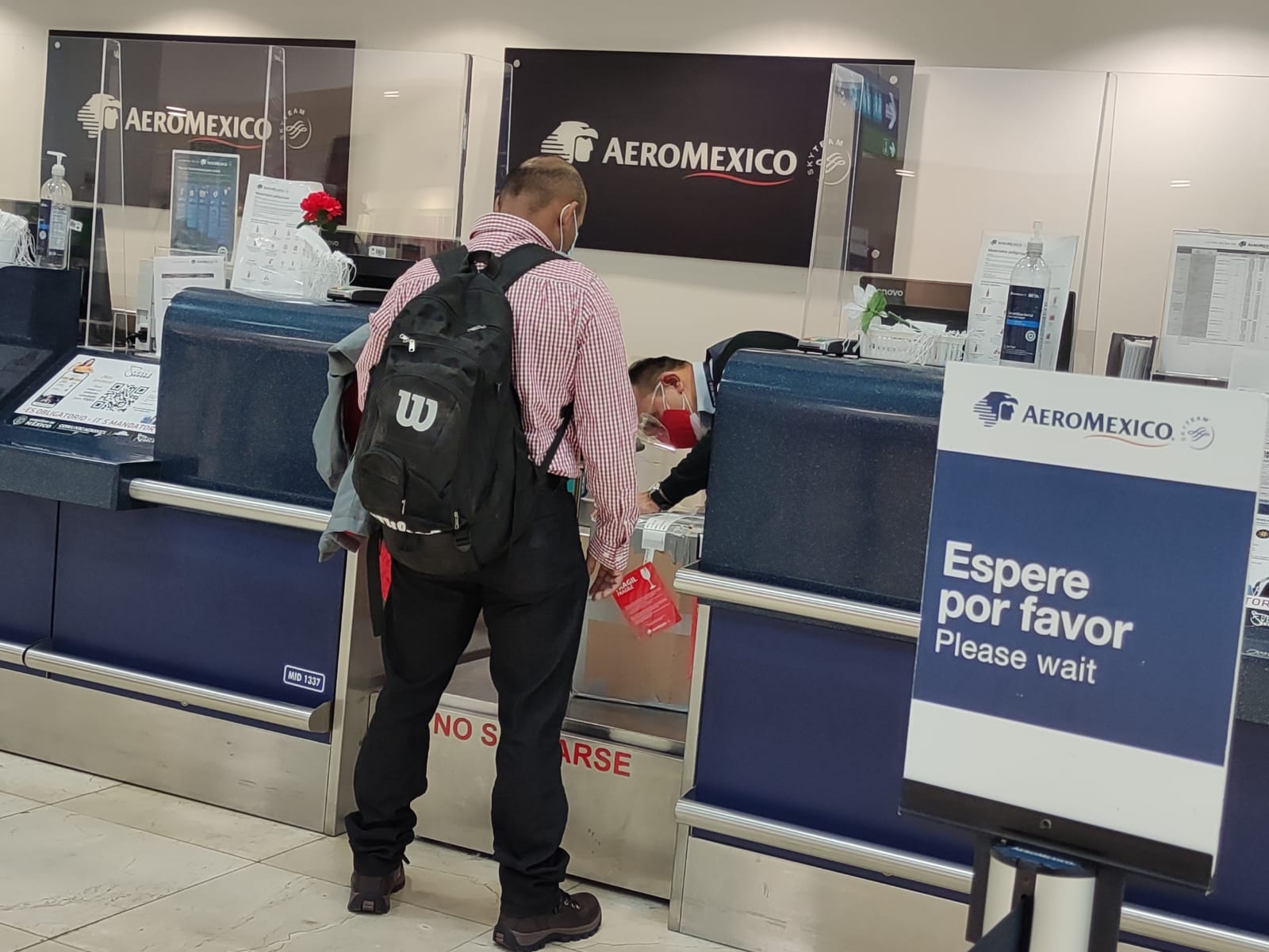 Para este martes se registraron 11 operaciones de llegadas y 13 de salida las 06:00 y las 15:00 horas