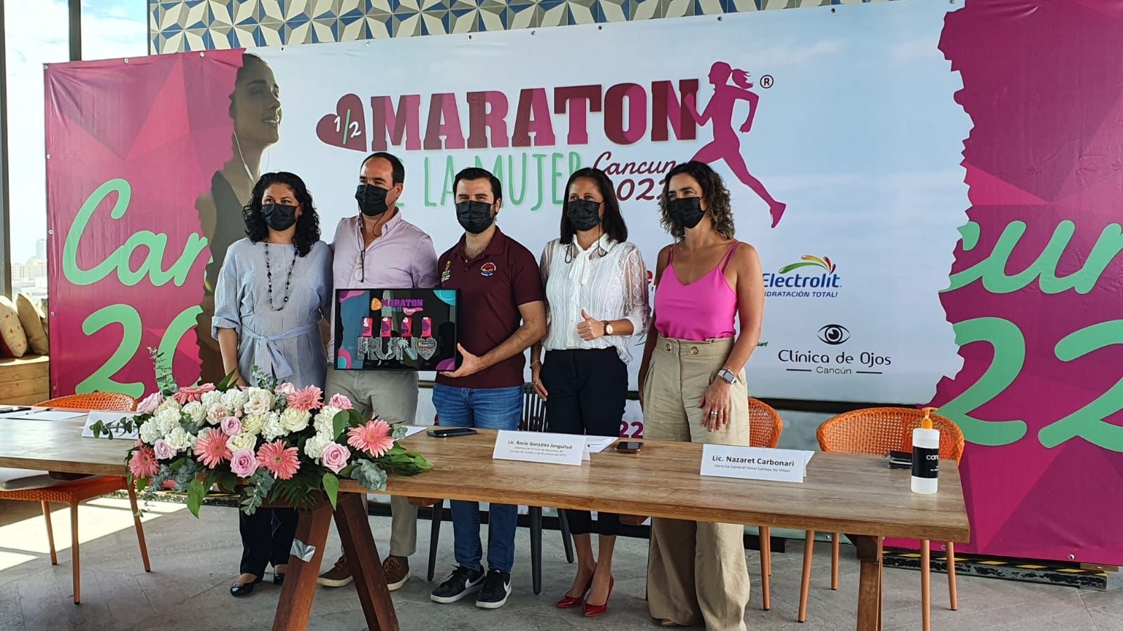 La competencia se desarrollará en las distancias de 5 kilómetros, 10 km y 21 km en circuitos que se trazarán sobre la avenida Bonampak