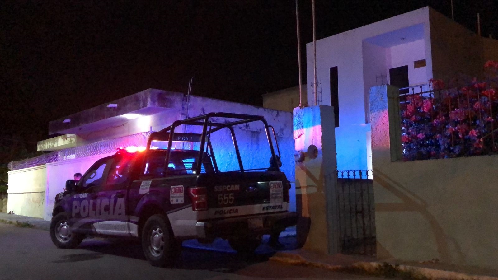 El reporte del robo fue durante la madrugada al llegar los afectados al predio El reporte del robo fue durante la madrugada al llegar los afectados al predio
