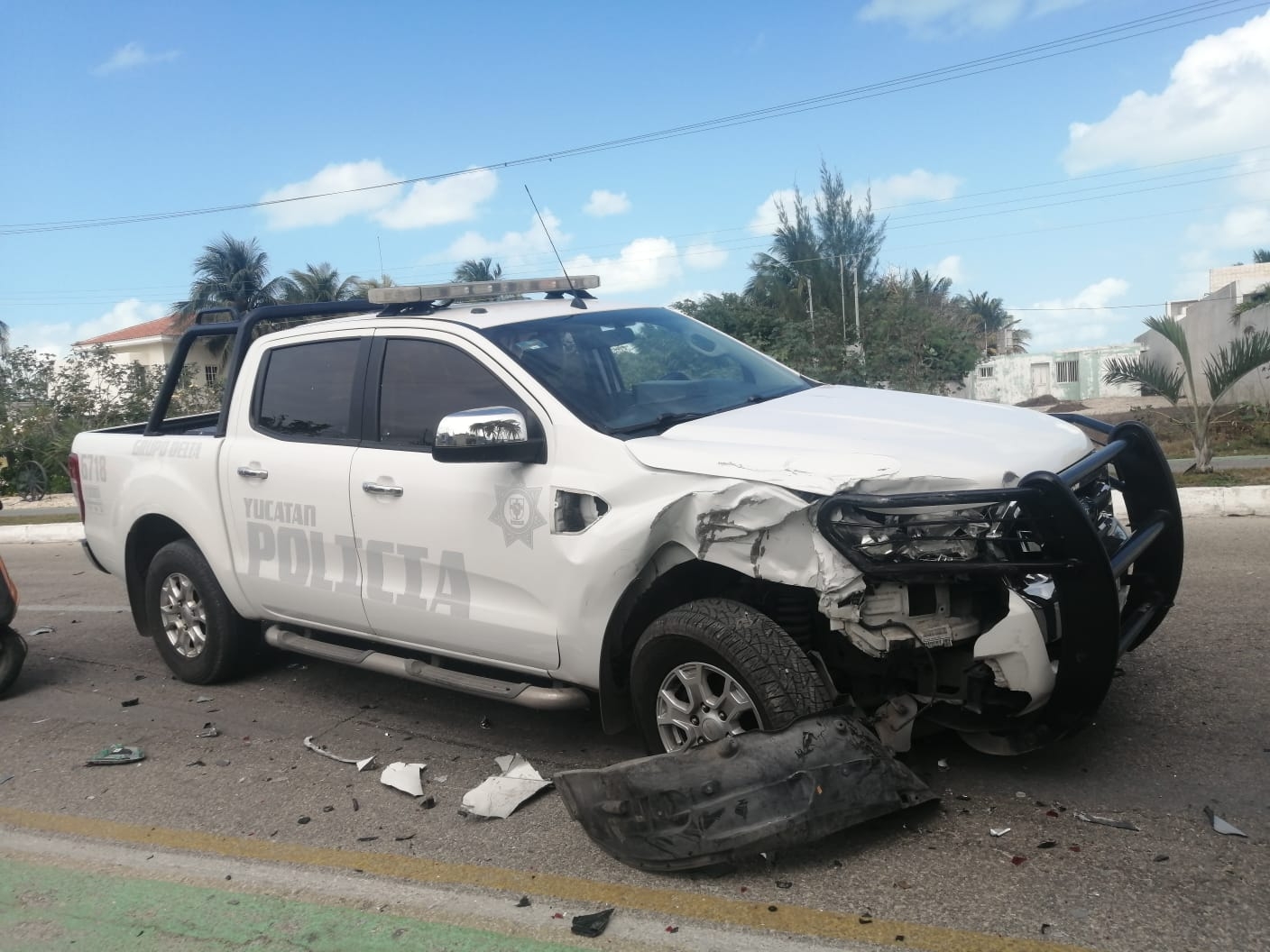 Según se informó, el conductor de la patrulla no midió su distancia Según se informó, el conductor de la patrulla no midió su distancia