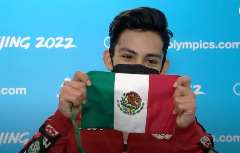 Donovan Carrillo se mostró orgulloso de su participación. Foto: Captura de pantalla