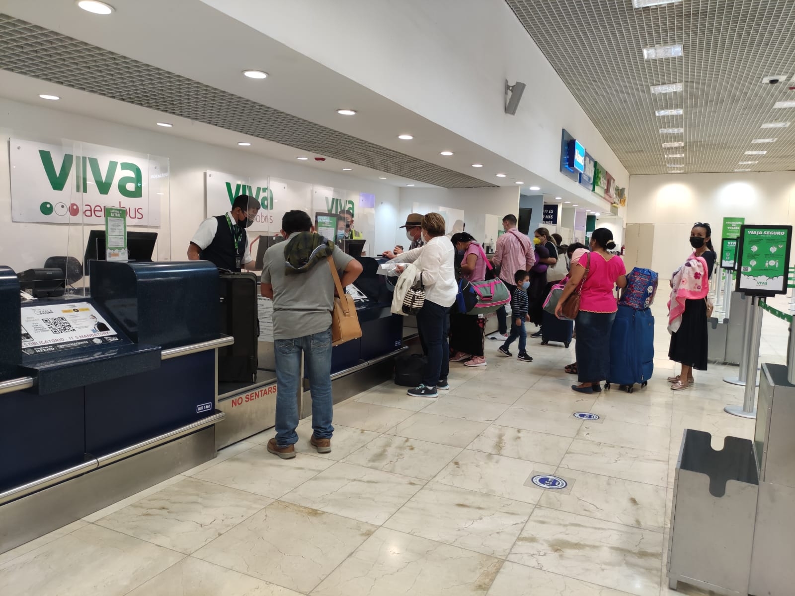 El primero en llegar será el 820 de Aeroméxico a las 07:32 de la CDMX que normalmente llega a las 08:00 horas