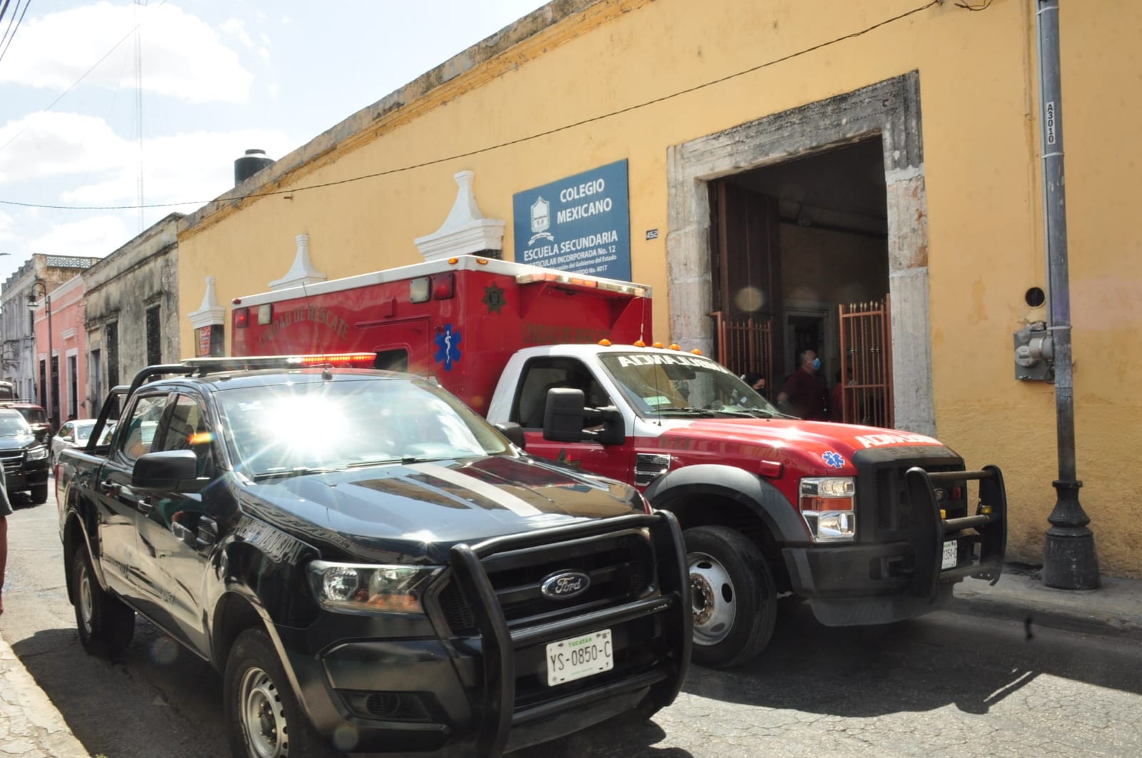 La directiva de la escuela negó algún incidente dentro