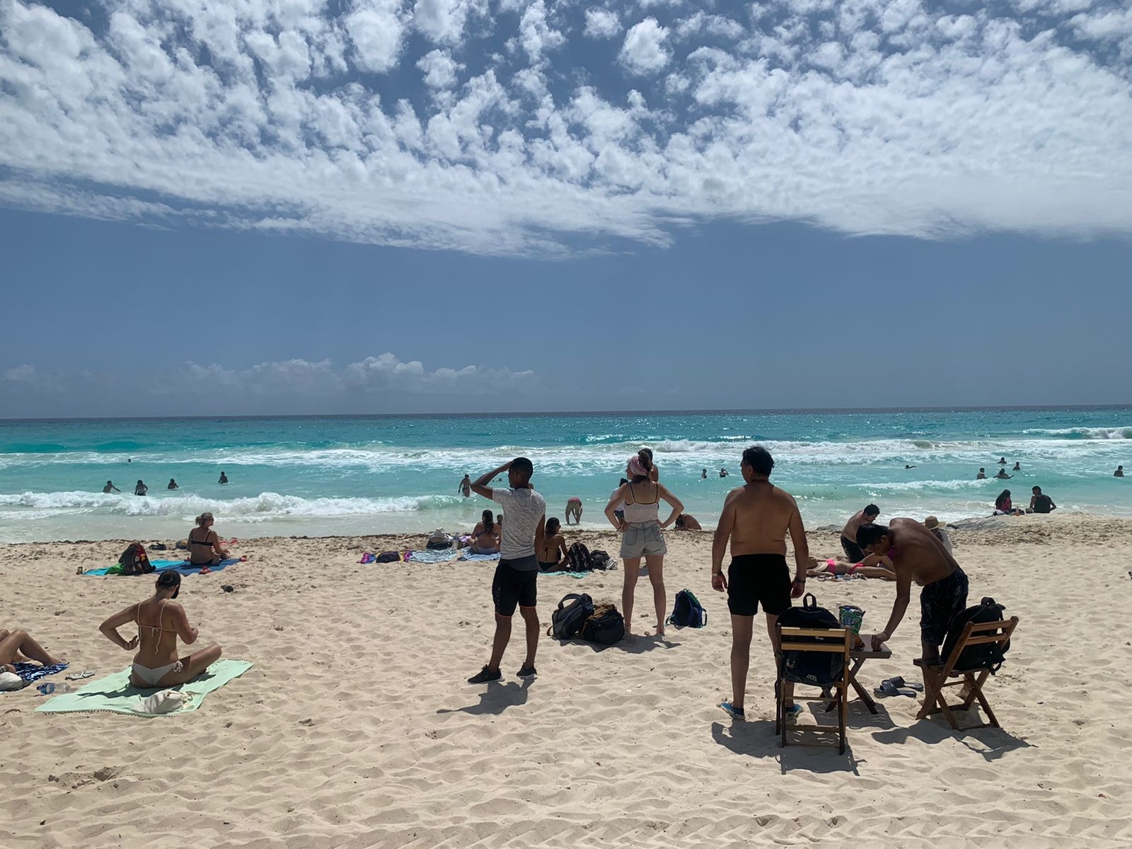 Para este sábado se espera cielo medio nublado con chubascos en Campeche, Yucatán y Quintana Roo