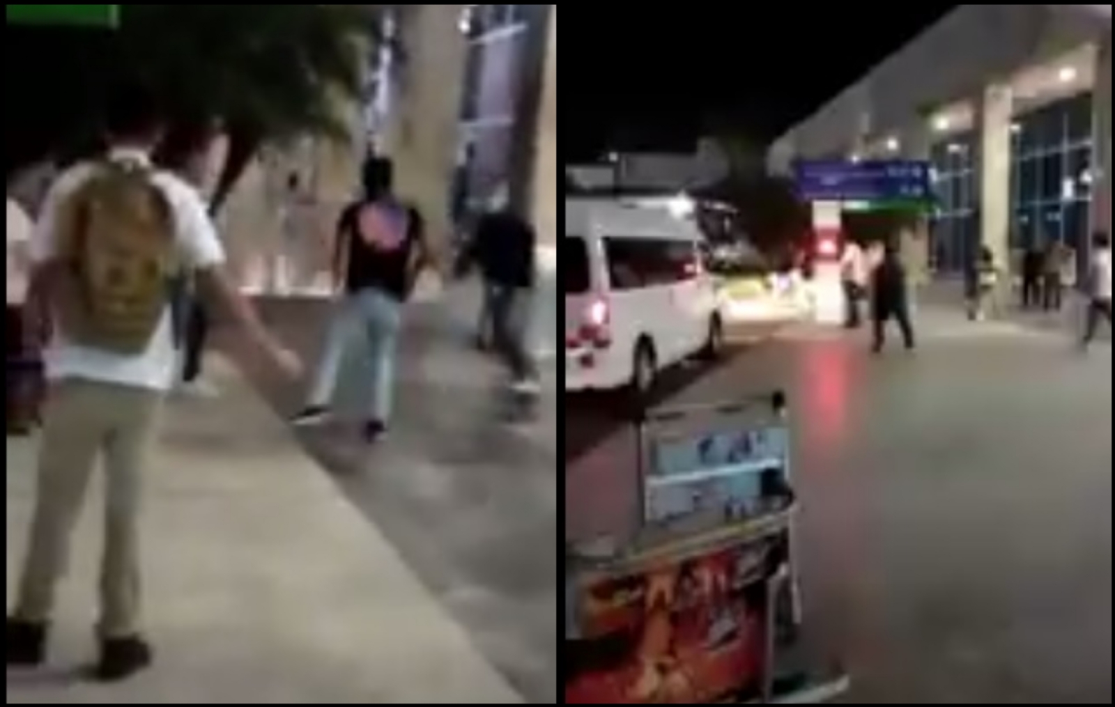 Según testigos, la pelea se dio enfrente de turistas y elementos de la Guardia Nacional Según testigos, la pelea se dio enfrente de turistas y elementos de la Guardia Nacional