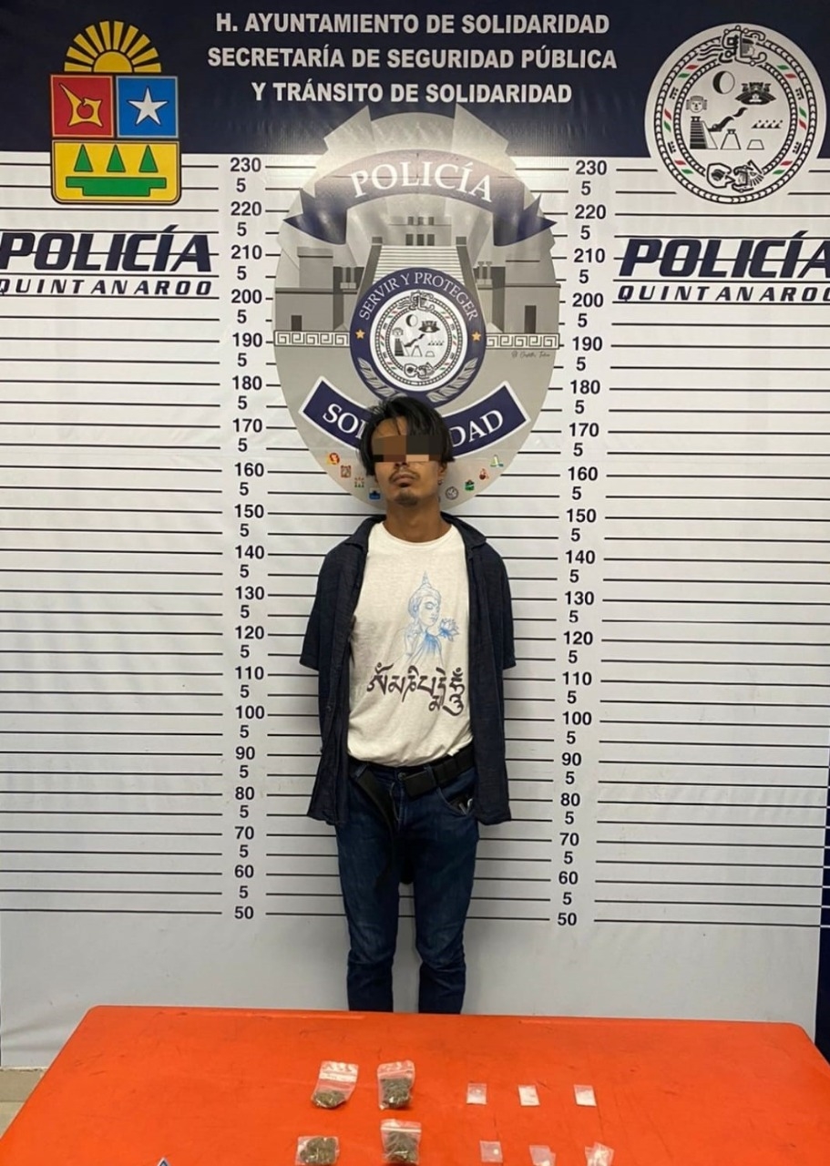 El detenido quedó a disposición de las autoridades correspondientes El detenido quedó a disposición de las autoridades correspondientes