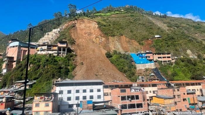 El deslave se dio en Perú