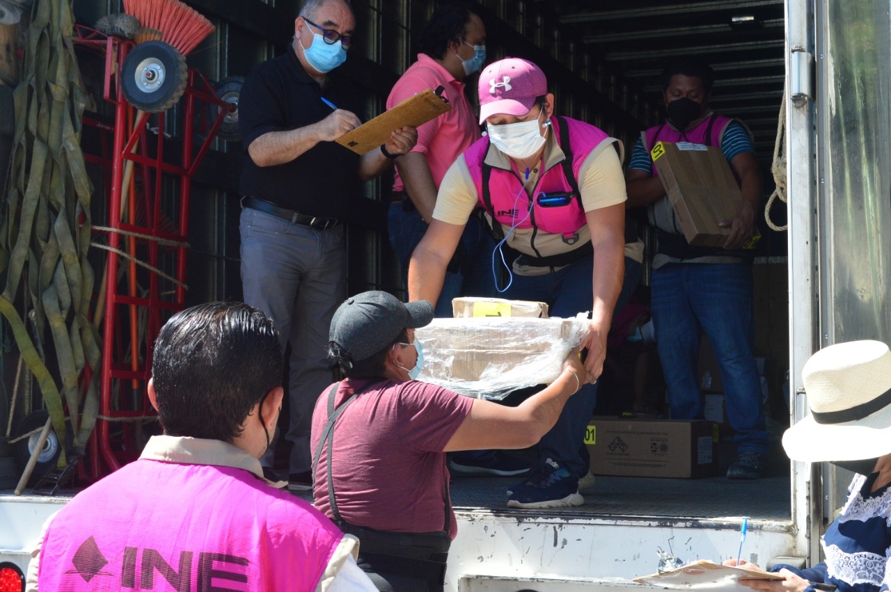 Los artículos serán distribuidos en las 415 casillas electorales