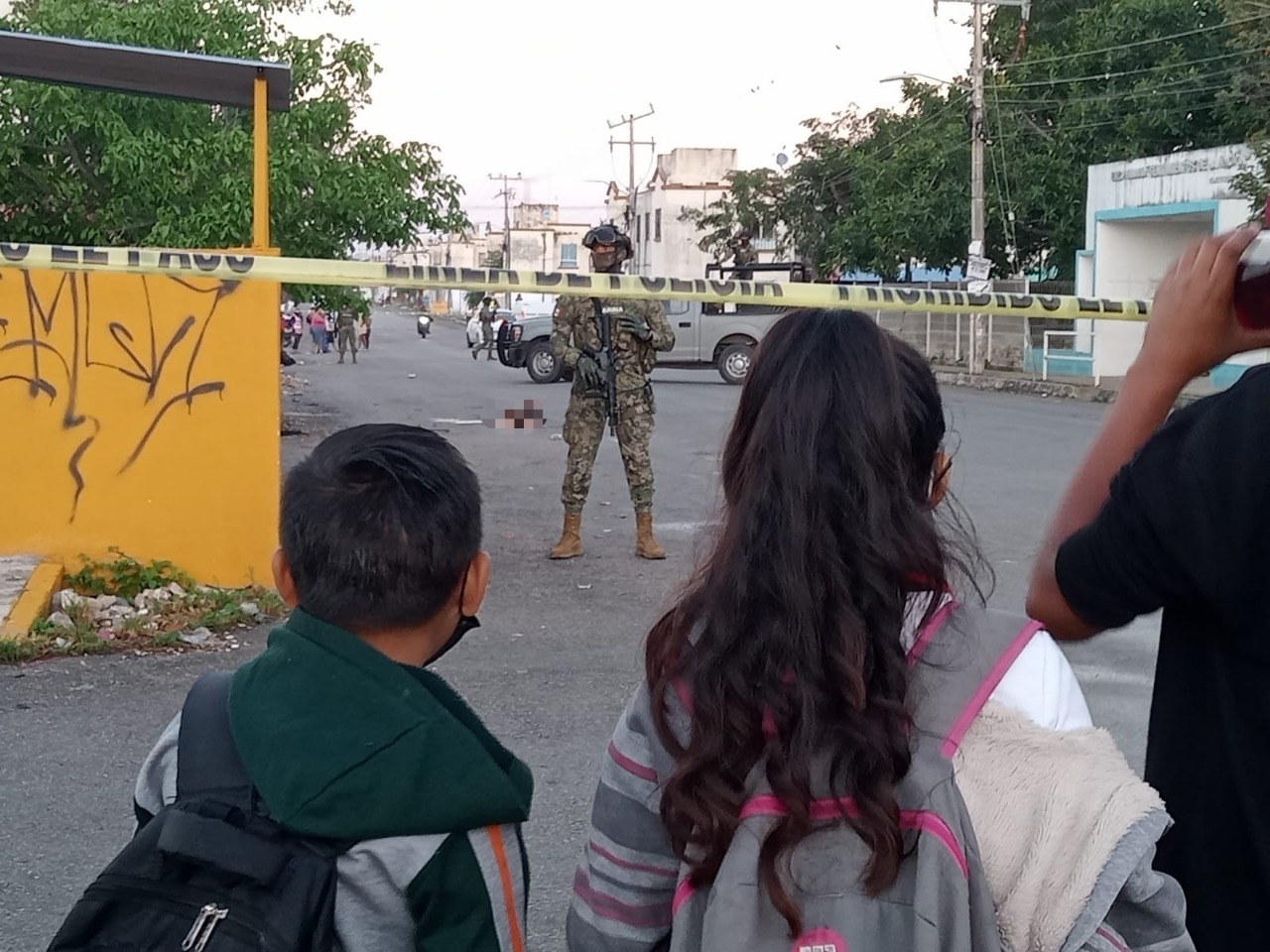 Las clases fueron suspendidas debido al suceso Las clases fueron suspendidas debido al suceso