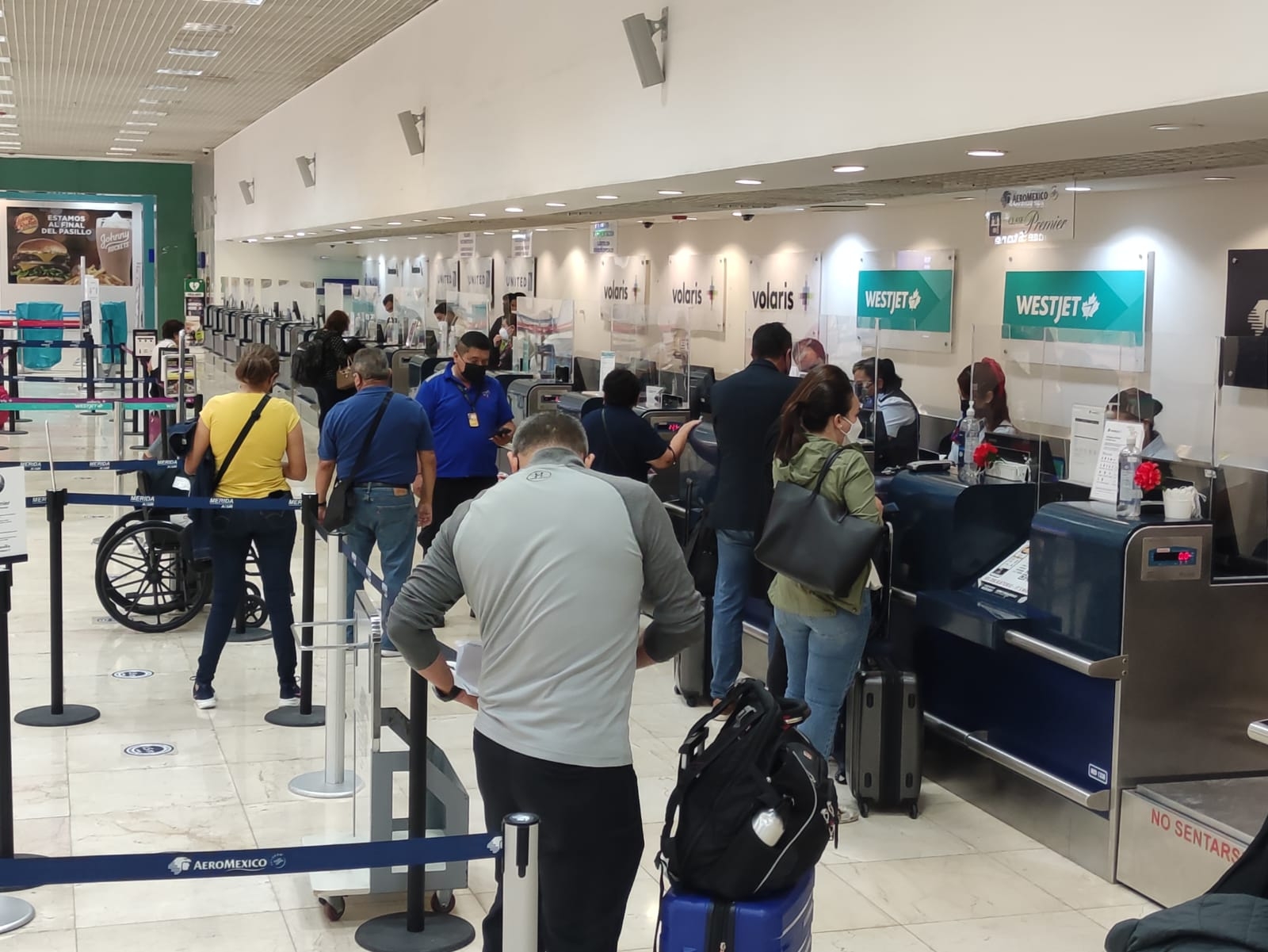 Vuelos programados para hoy han llegado en tiempo y forma Vuelos programados para hoy han llegado en tiempo y forma