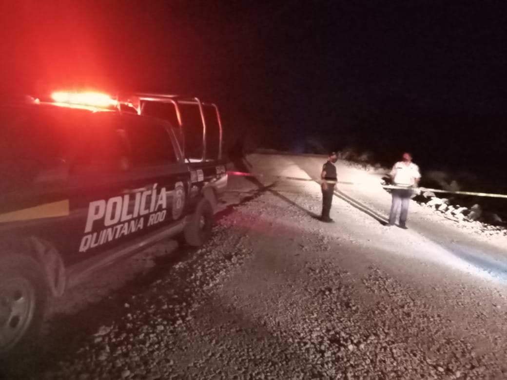 Al parecer la víctima fue tirada sin vida en un camino de terracería Al parecer la víctima fue tirada sin vida en un camino de terracería