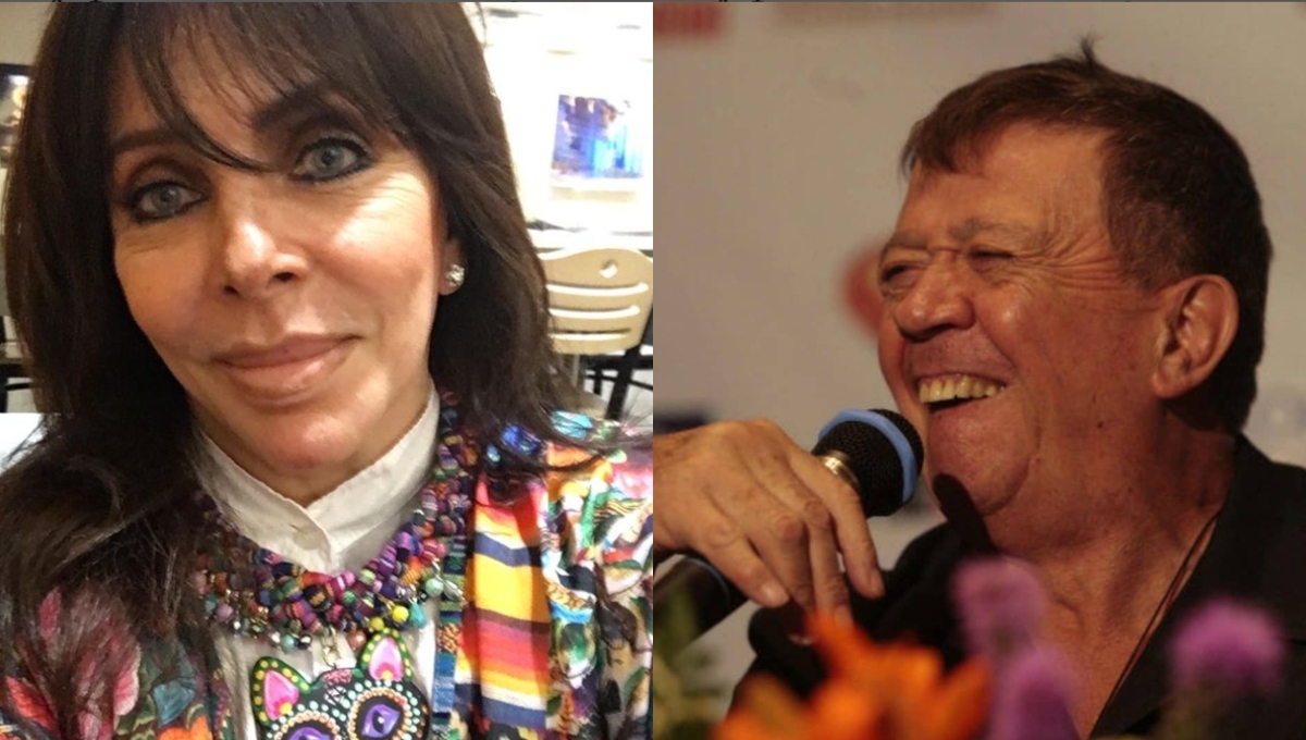 En redes sociales circula una fotografía en la que aparece Verónica Castro a lado de Chabelo