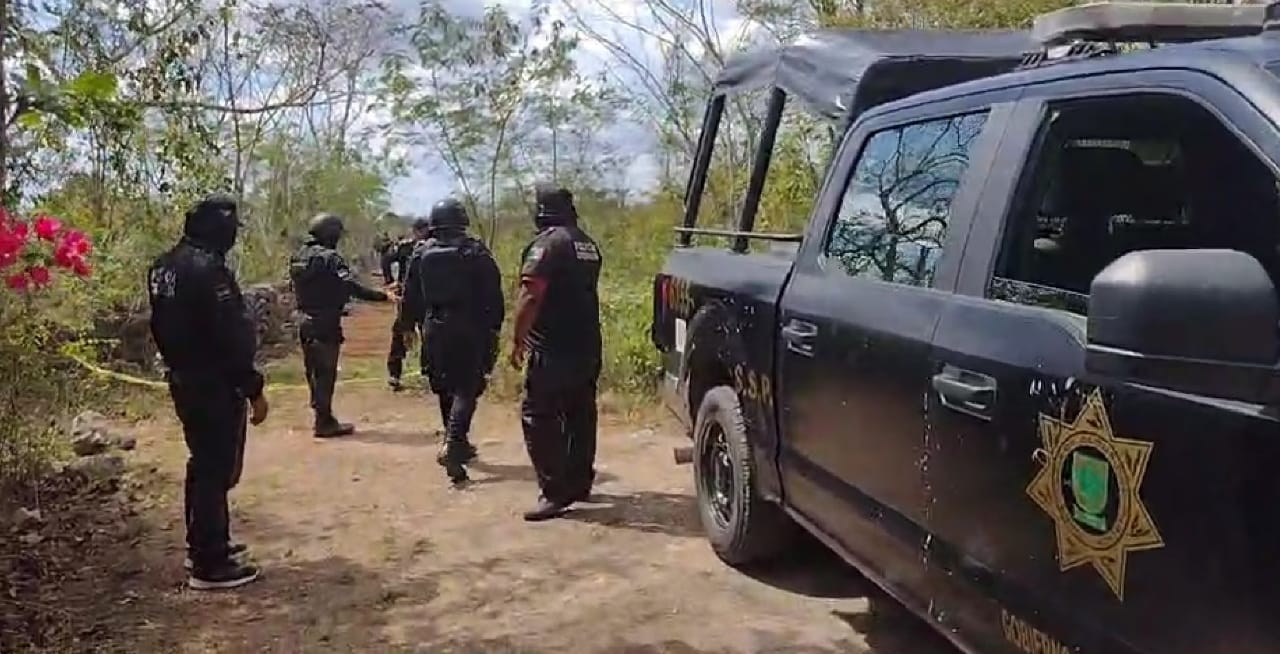 Elementos policiales buscaron a los responsables
