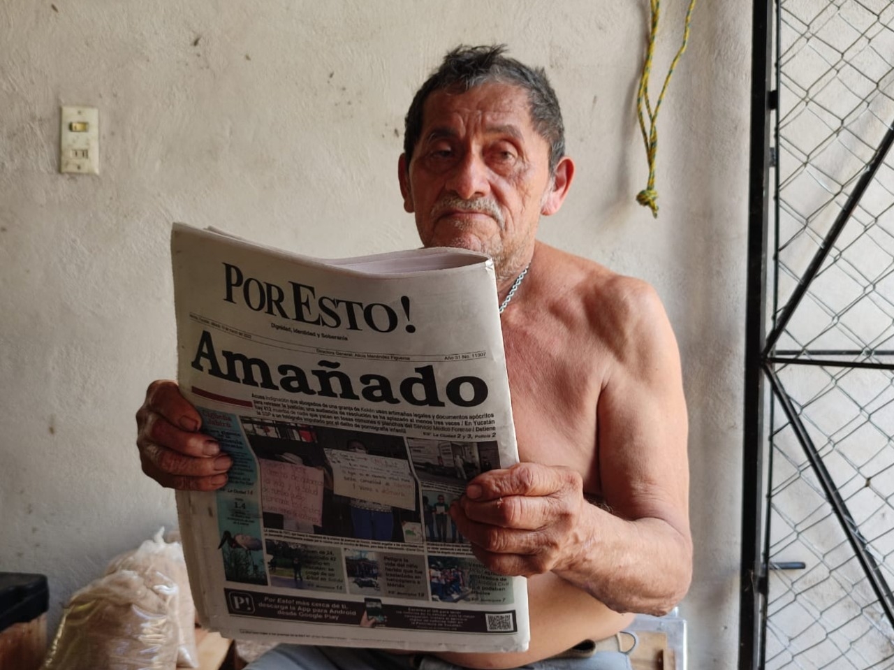 Cástulo Pech es un fiel seguidor desde el 2015
