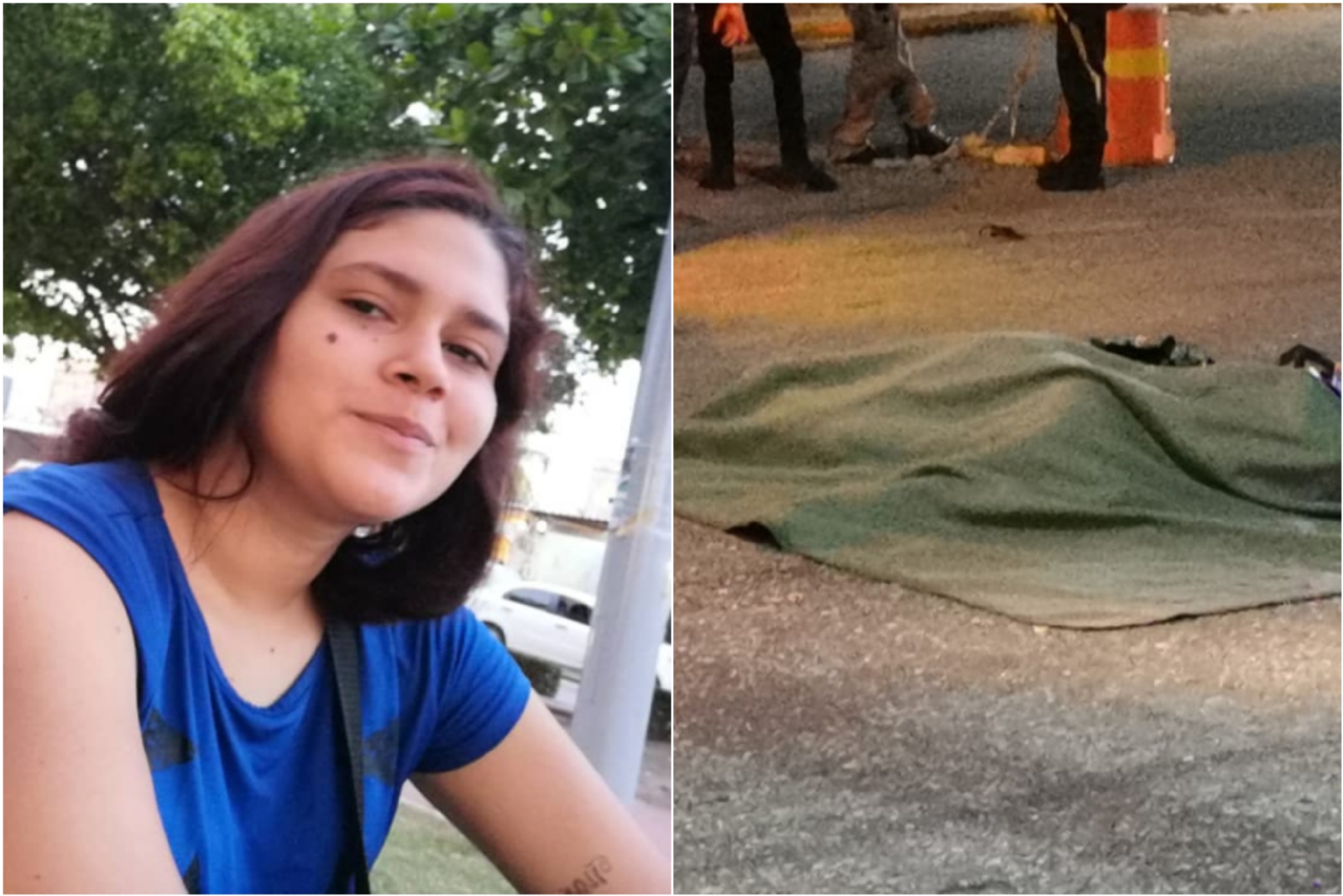 La mujer perdió la vida de forma instantánea La mujer perdió la vida de forma instantánea