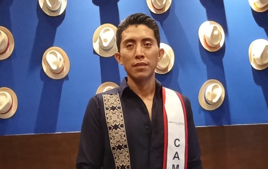 Edgar Contreras busca poner a Campeche muy en alto
