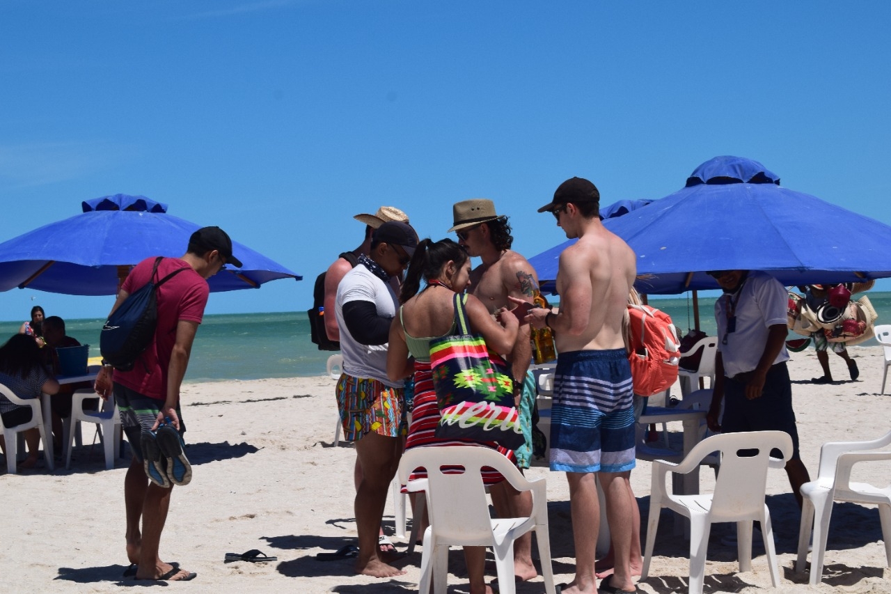 Las medidas para evitar los contagios por el coronavirus no son del agrado de los turistas
