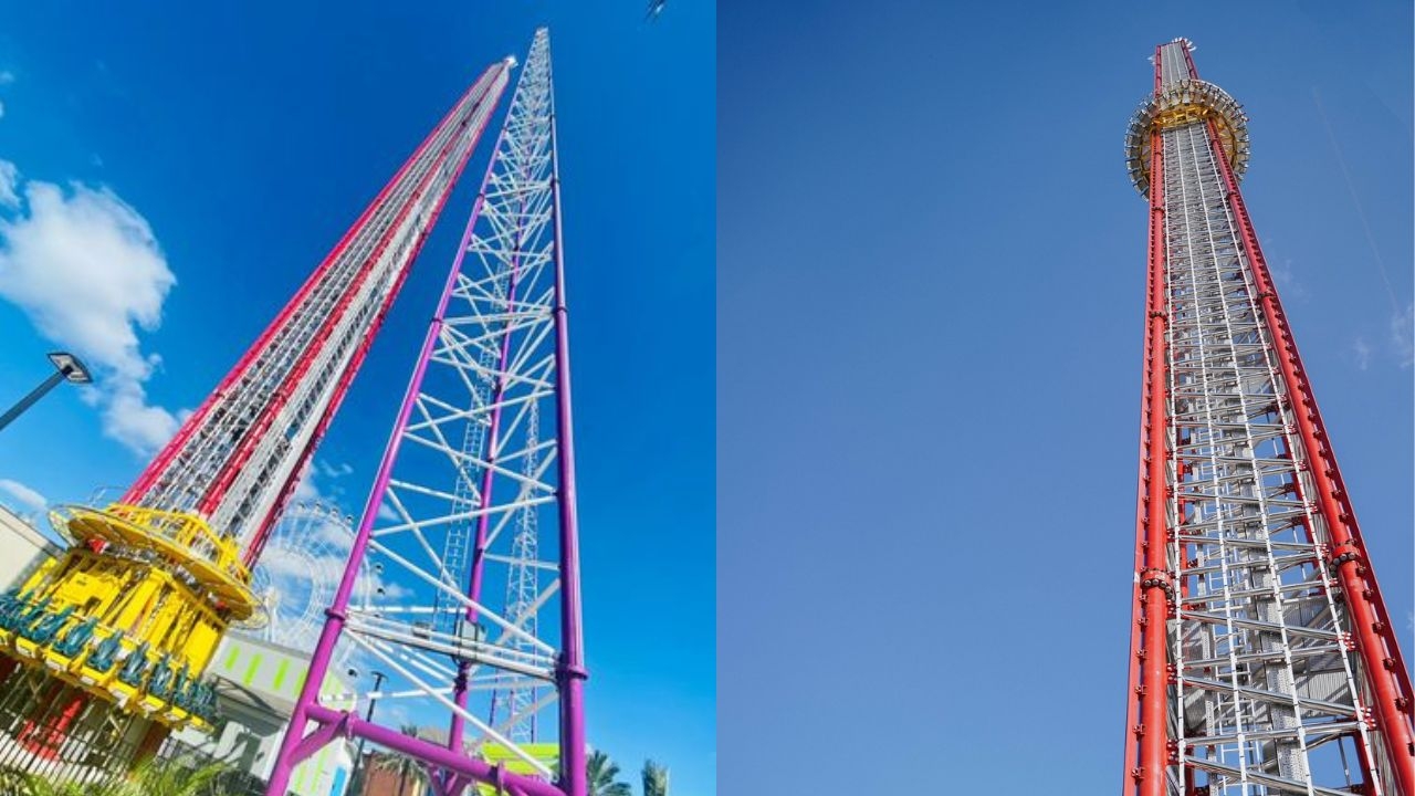 El Orlando Free Fall es promocionado como la torre de caída libre más alta del mundo El Orlando Free Fall es promocionado como la torre de caída libre más alta del mundo