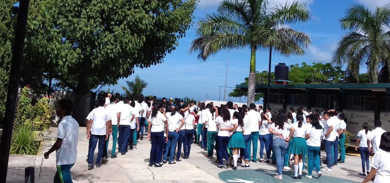 Ningún estudiante resultó herido