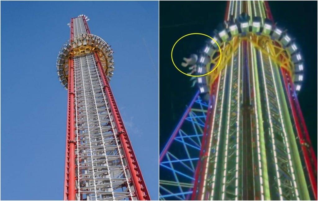 El parque de diversiones en Florida cerró la atracción desde la que cayó el adolescente