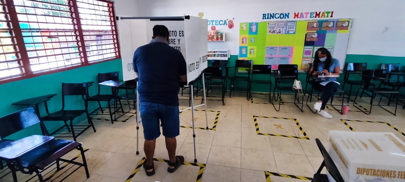 Desde muy temprano los puntos de votación registraron una considerable participación