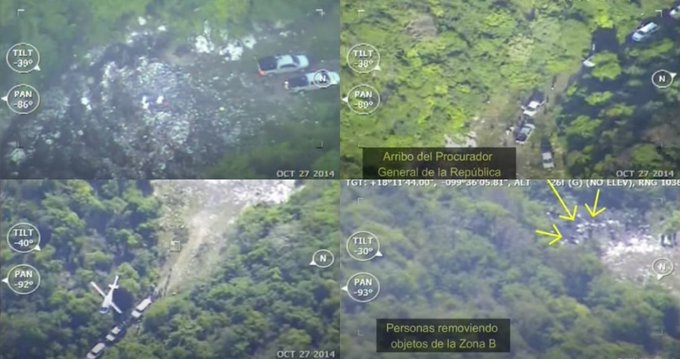 Estas fueron las pruebas del GIEI en torno al caso Ayotzinapa. Foto: GIEI Estas fueron las pruebas del GIEI en torno al caso Ayotzinapa. Foto: GIEI
