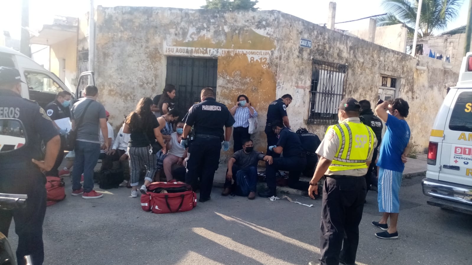 Atienden a los lesioandos