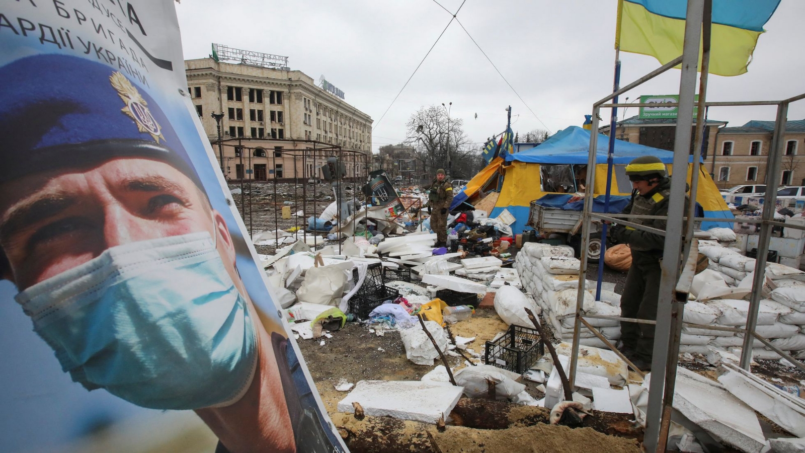 Las tropas de Vladimir Putin aterrizaron en la segunda ciudad ucraniana, al este del país.