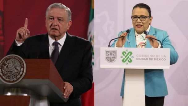 Rosa Icela Rodríguez, titular de la Secretaría de Seguridad y Protección Ciudadana, tiene COVID-19, informó hoy el presidente AMLO