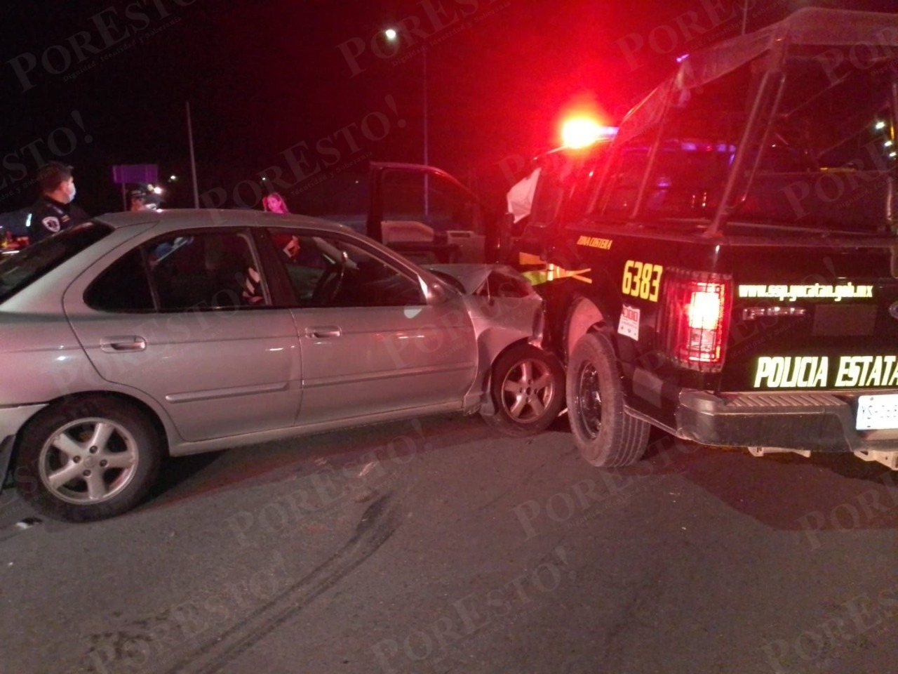 Un segundo accidente se dio en el mismo sitio