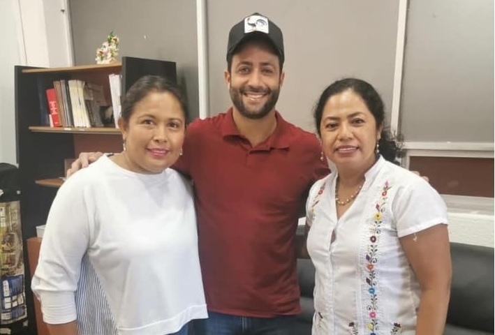 La aceptación a para conversar sorprendió a la titular de la Junta Municipal