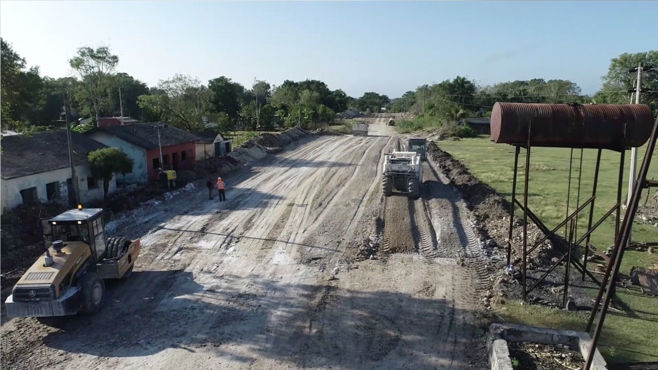 En Campeche el Tren Maya tiene activos a un promedio de cinco mil trabajadores En Campeche el Tren Maya tiene activos a un promedio de cinco mil trabajadores