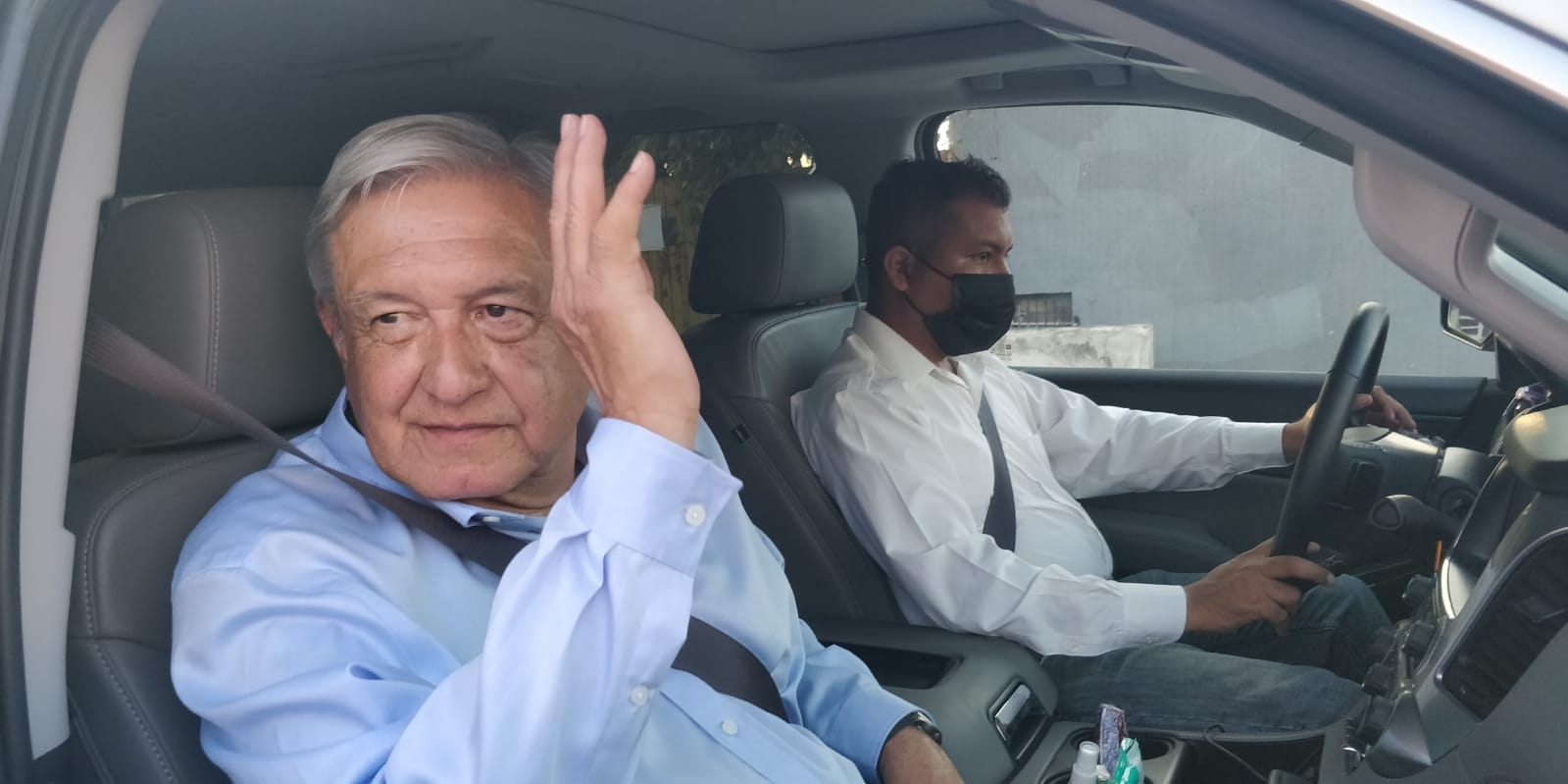 El presidente llegó a Mérida