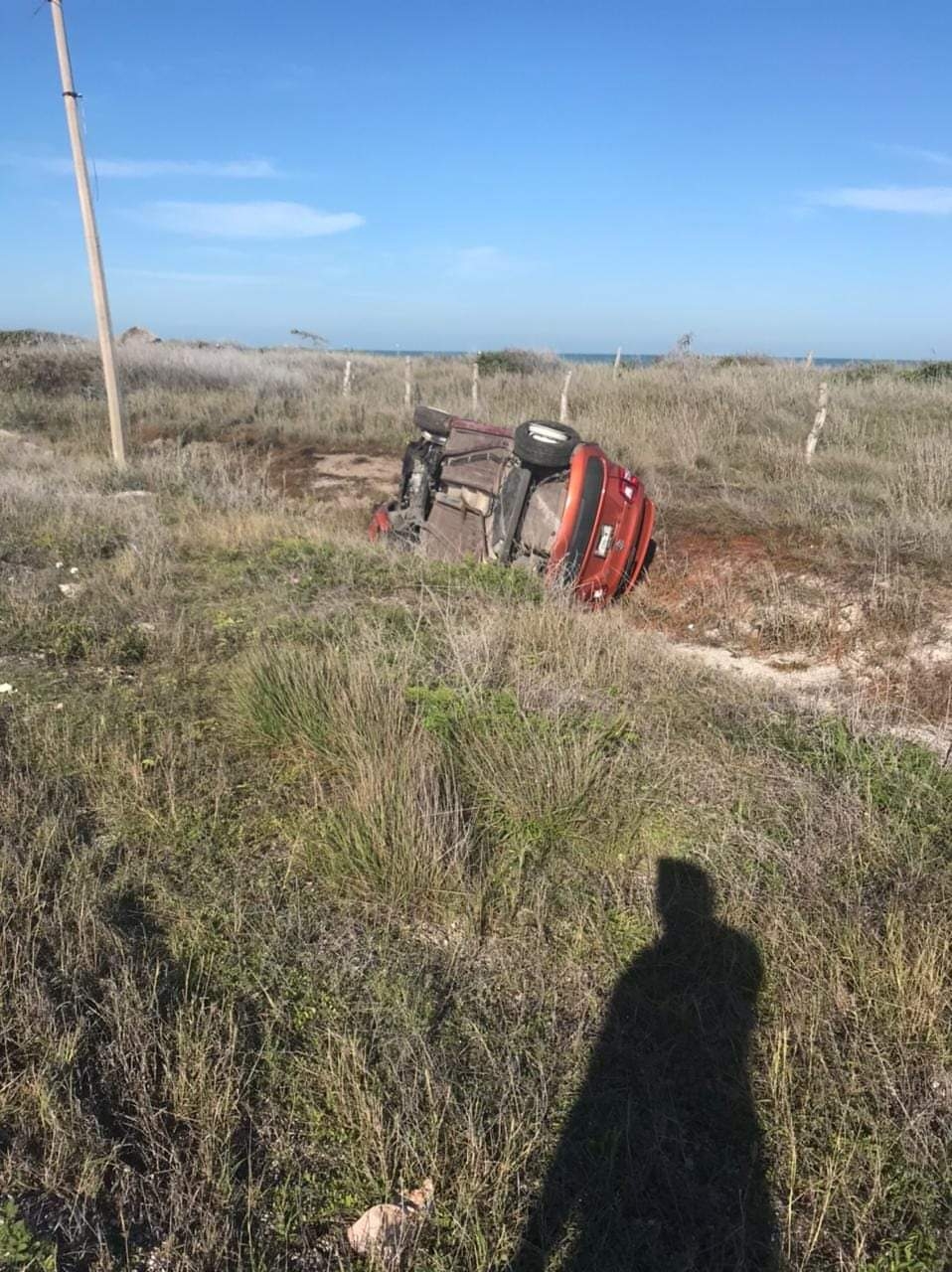El conductor fue trasladado a un hospital de Ciudad del Carmen