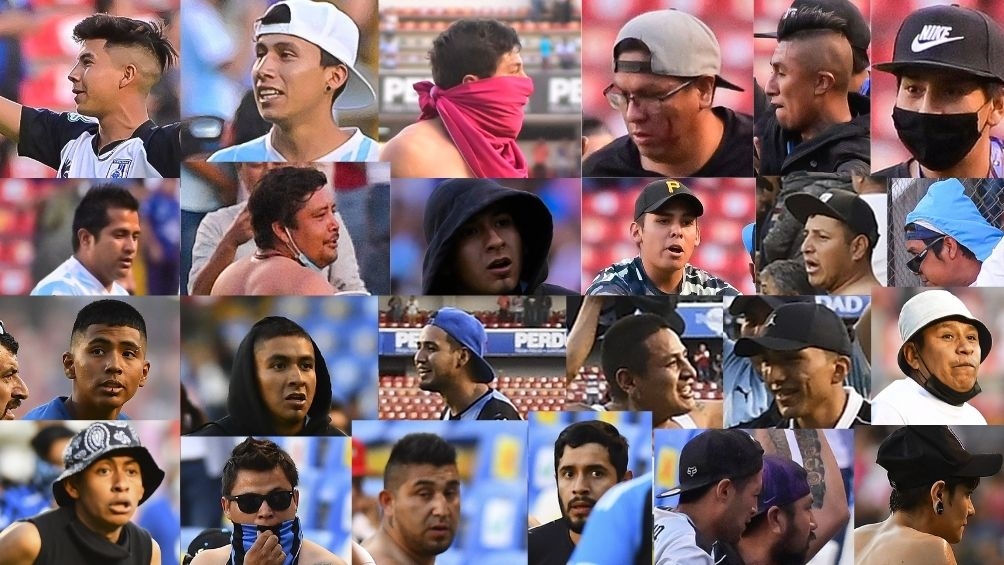 En redes sociales comenzaron a circular las fotografías de los principales agresores y asesinos de los aficionados del partido