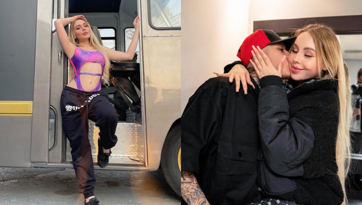 Santa Fe Klan y su novia, Maya Nazor, dieron a conocer que esperan a su primer hijo Santa Fe Klan y su novia, Maya Nazor, dieron a conocer que esperan a su primer hijo
