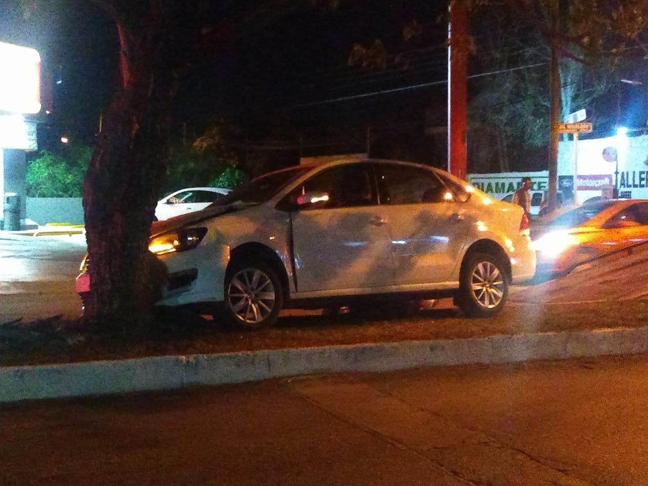 El accidente se dio en una calle de Mérida