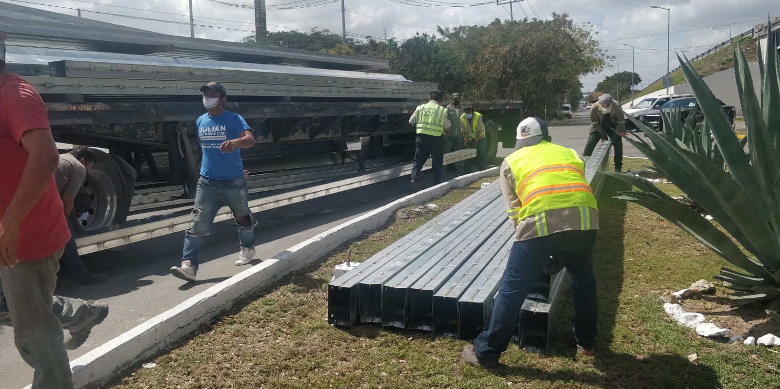 El accidente generó caos vial en la zona, por lo que tuvieron que intervenir elementos de la SSP