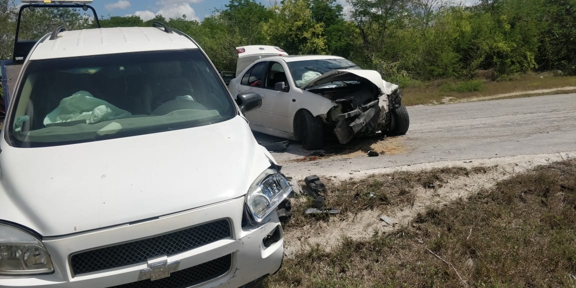 Dos de los cuatro lesionados fueron enviados a un hospital en Mérida