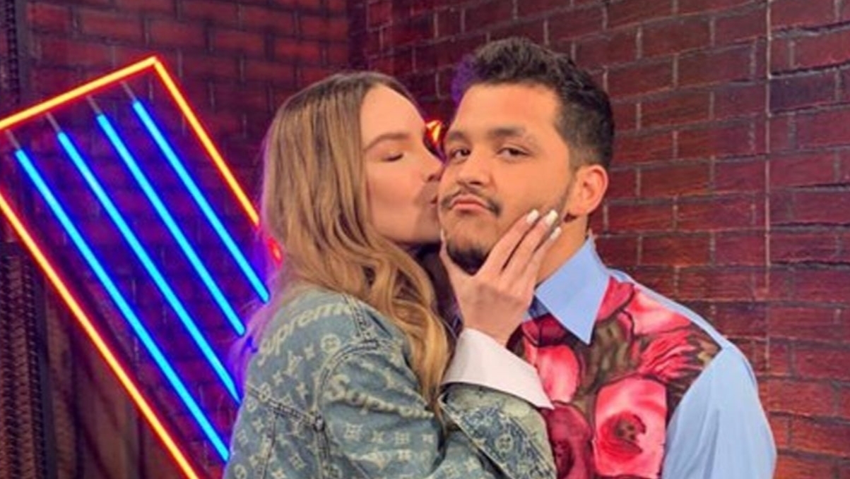 Nodal enamoró a Belinda con una canción que escribió en 2020. Foto: Especial