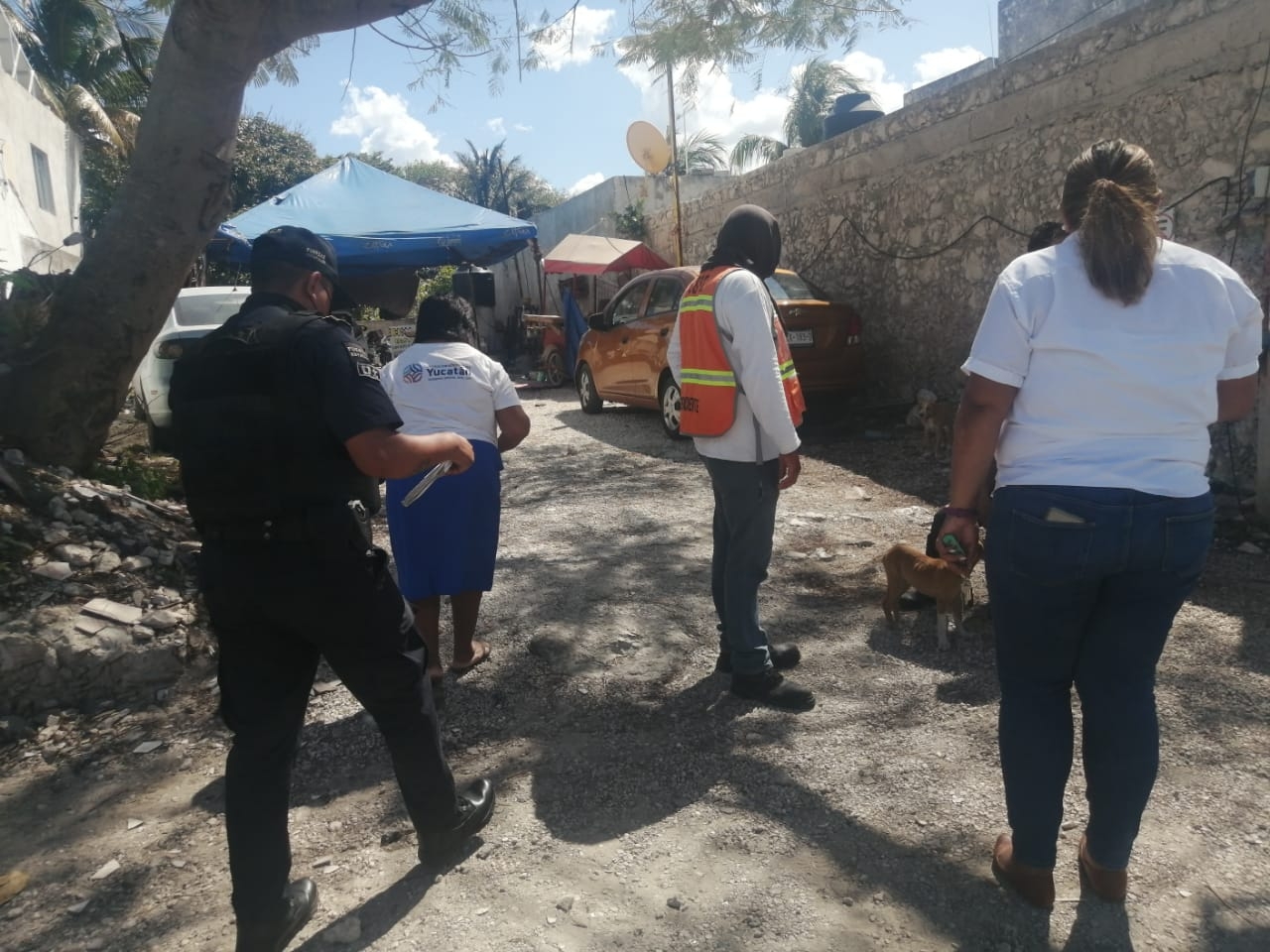 El hombre tenía heridas graves en la cabeza El hombre tenía heridas graves en la cabeza