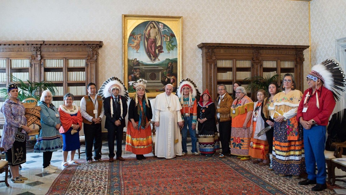 El Papa pudo dialogar con líderes canadienses en Roma El Papa pudo dialogar con líderes canadienses en Roma