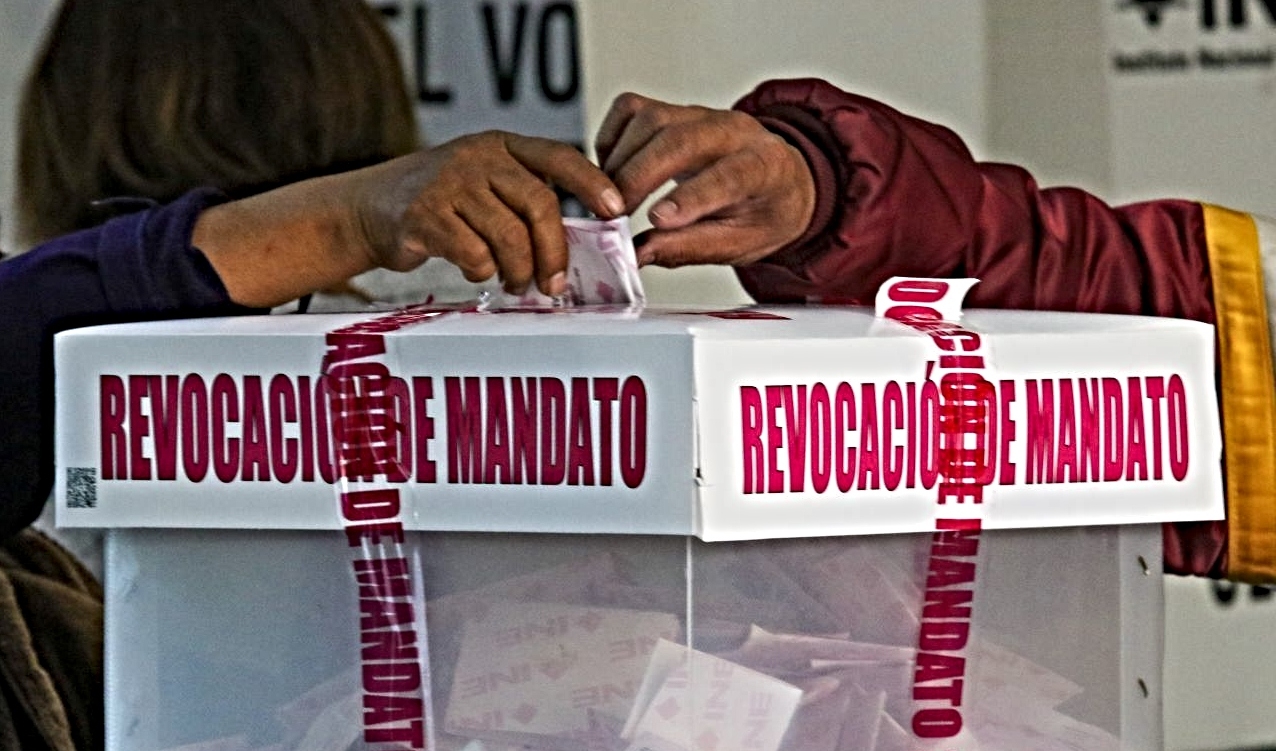 Revocación de Mandato es un referéndum impulsado por el presidente Andrés Manuel López Obrador. Foto: Cuartoscuro