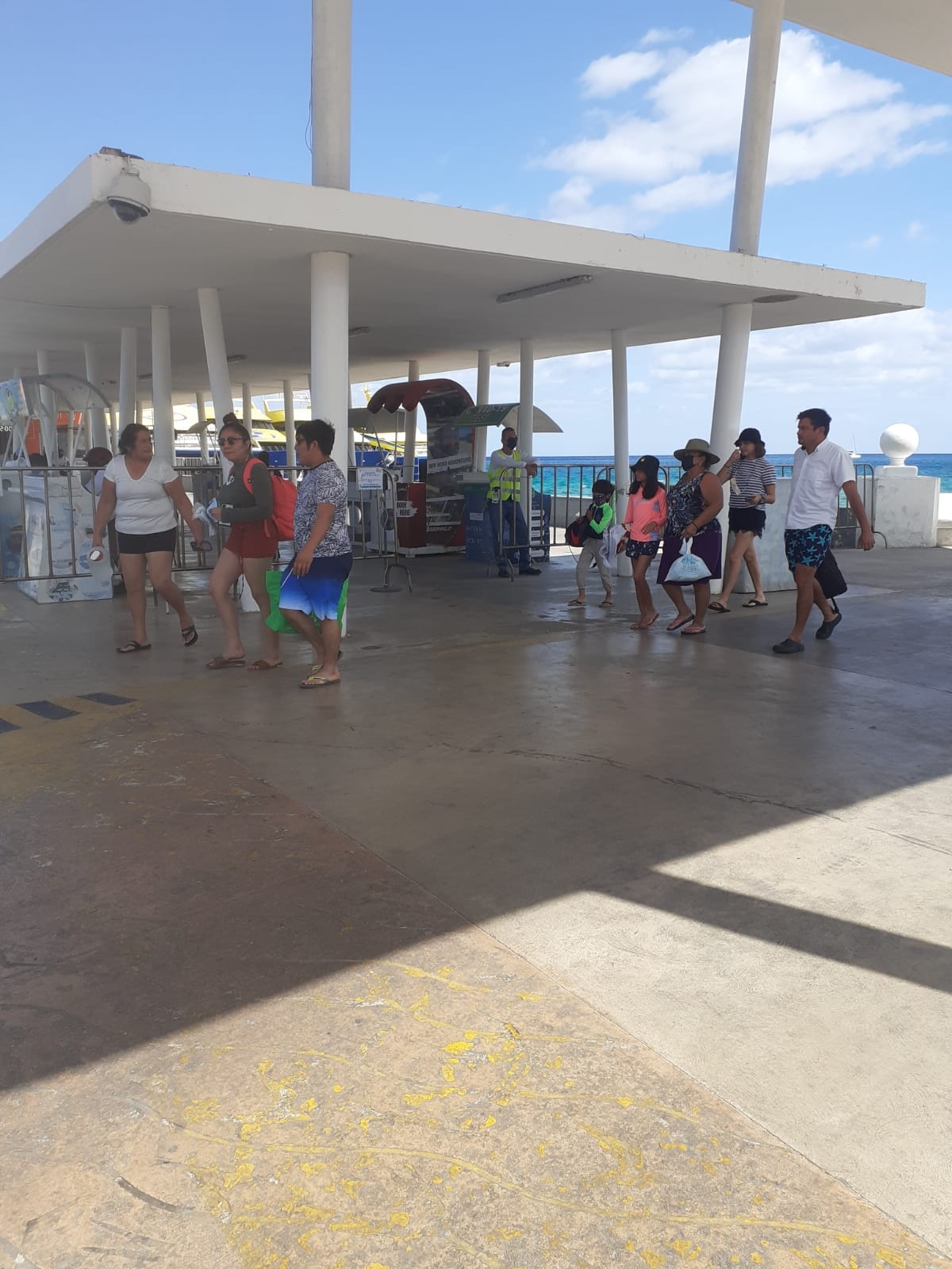 Los puertos estuvieron cerrados por los efectos del Frente Frío número 41